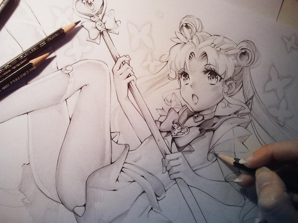 Super Sailor Moon by Naschi