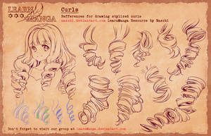 Learn Manga Basics Curls 4 Refference