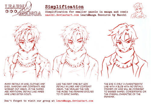 Learn Manga Simplification