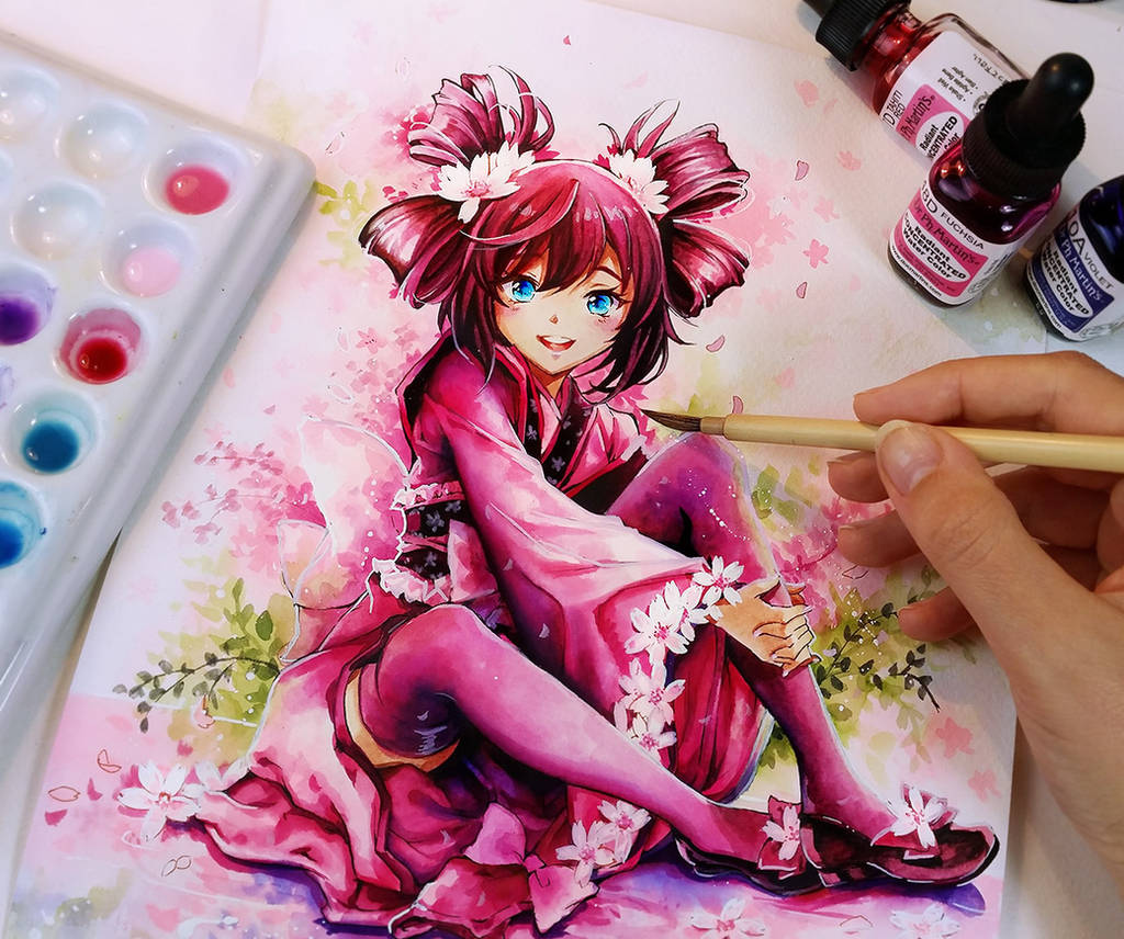 Sakura by Naschi