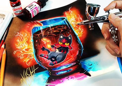 Litten Hot Lava Supreme