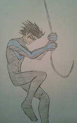 The Gray Son of Gotham  (Nightwing)