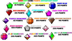 Amirsoft Gems Points Deviantart shop