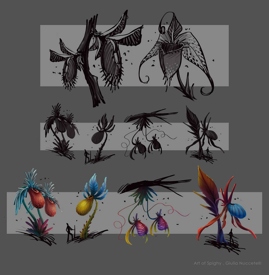 Plant Deviantart Plant design - 01 by Spighy on DeviantArt