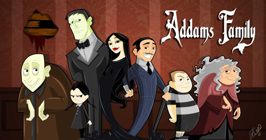 Addams Family Animated by racookie3 on DeviantArt