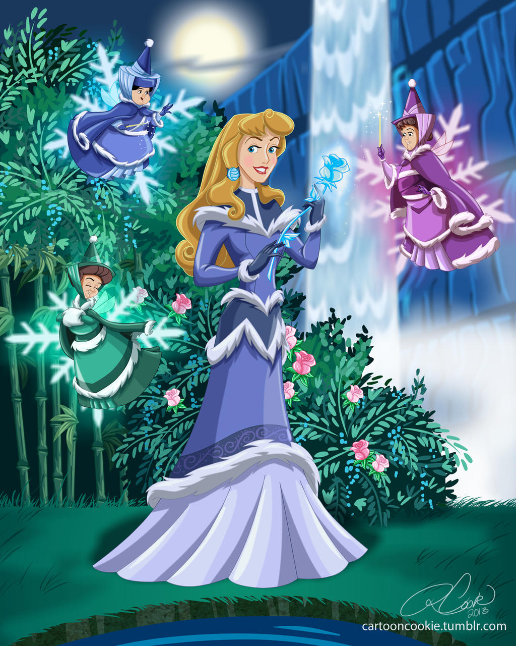 Princess Aurora of the Northern Water Tribe