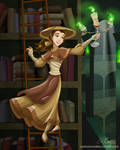 Belle and the Mystical Library
