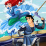 Prince Eric and Ariel of the Water Tribe