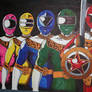 Yellow Power Ranger Fan Art by goldenmurals on DeviantArt