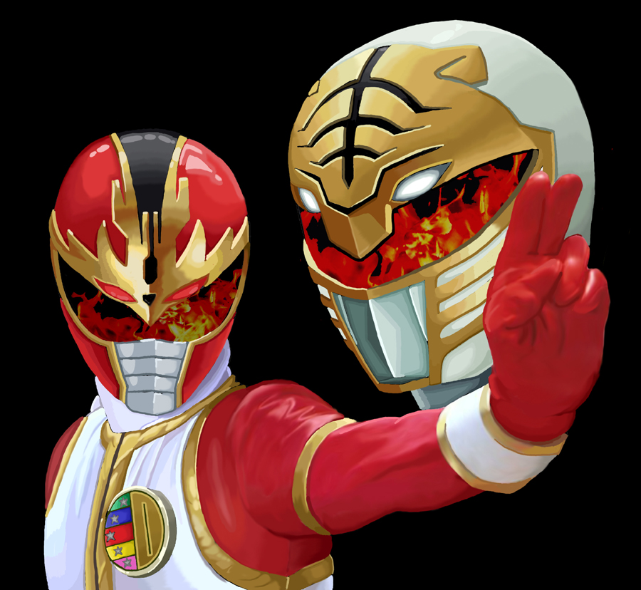 Ryuu Ranger and Kiba Ranger