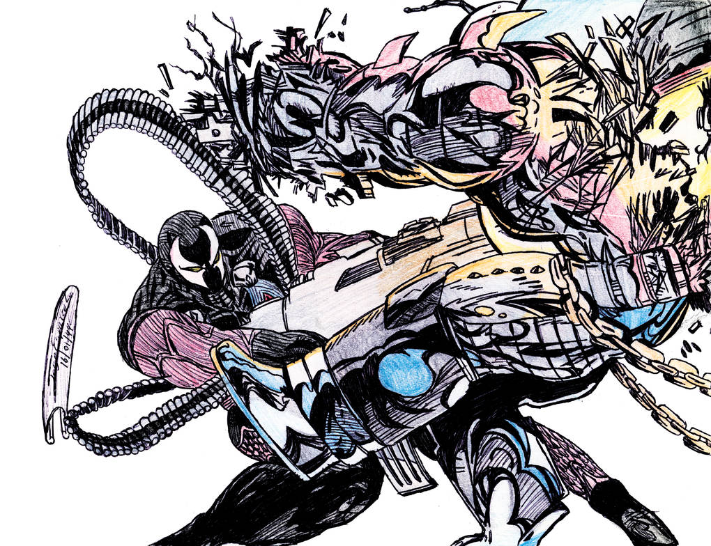 Spawn vs Overkill by LOBOLORDJEL on DeviantArt