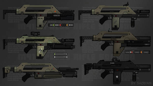 Customisable Pulse Rifles