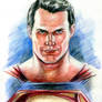 Man Of Steel Superman Color Pencils