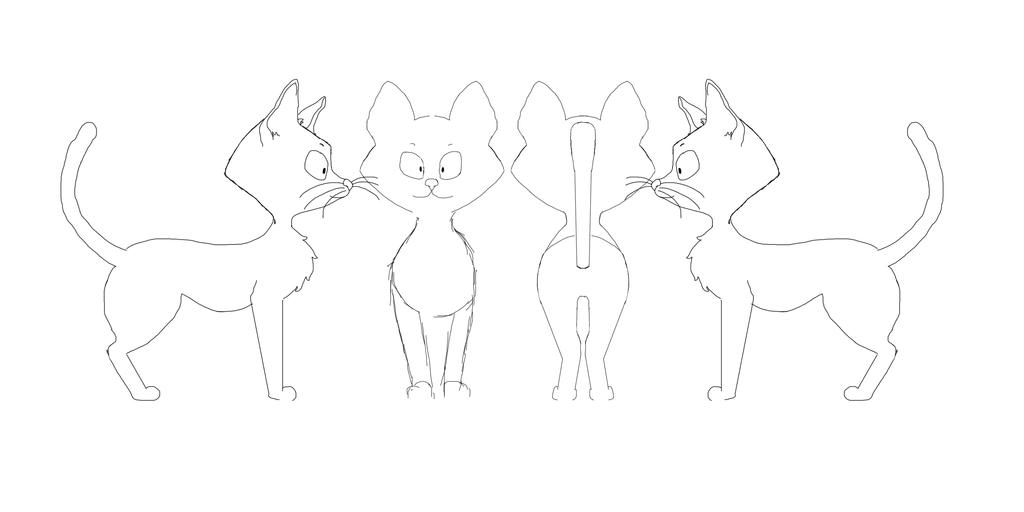 Cat Modelling Reference cat modeling refernce by JenniferRetzlaff on DeviantArt