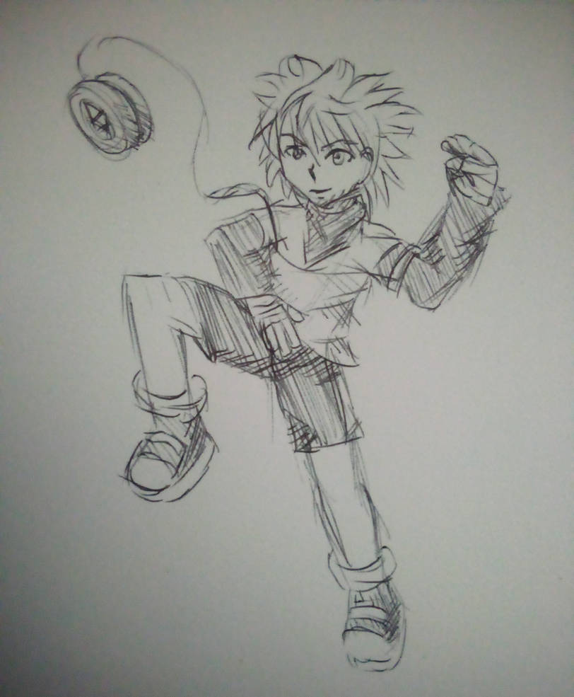 Killua Drawable Killua Sketch by localweeb123 on DeviantArt