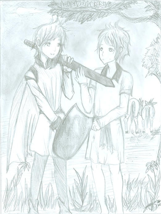 CoN_Cor and Corin by ShadowFlames1o1 on DeviantArt