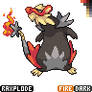 Raxplode (sprite) ((original by smiley-fakemon))