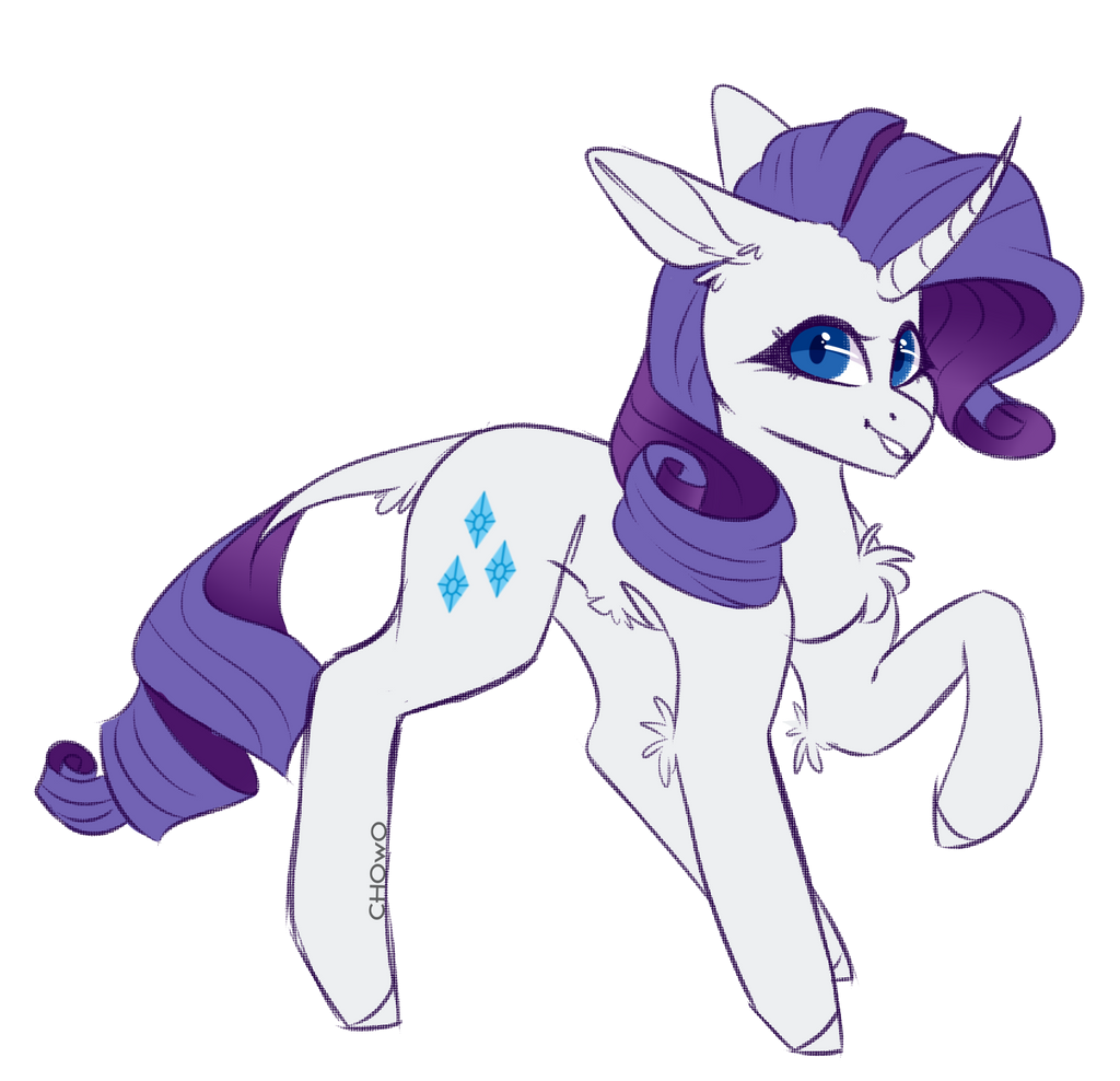 MLP: Rarity by CookieHolderOwO on DeviantArt