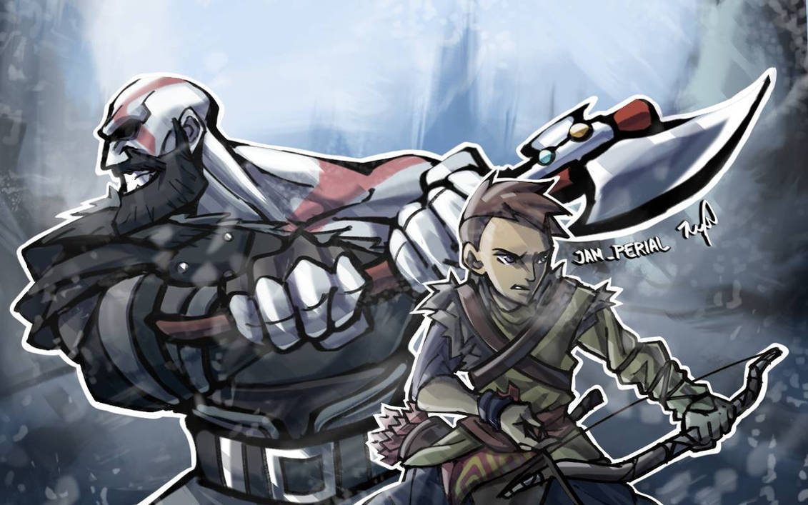 GOW Ragnarok by JAMPERIALArt on DeviantArt