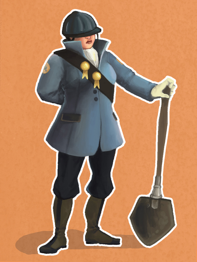 TF2: Ms. Soldier