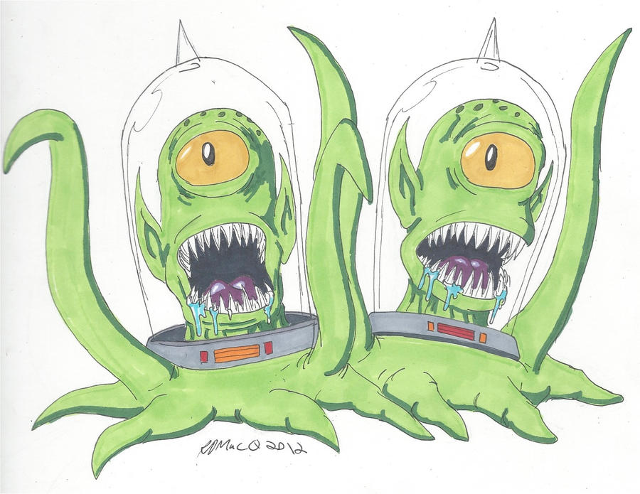 Kang And Kodos By RobertMacQuarrie1 On DeviantArt kang-and-kodos-by-robertmacquarrie1-on-deviantart