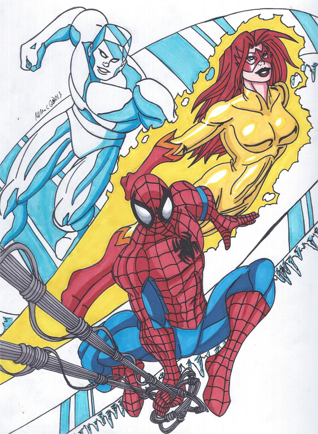 Spider-Man and his Amazing Friends by WolfeHanson on DeviantArt