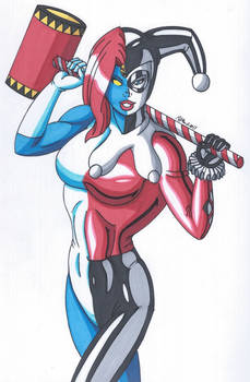 Mystique-Change of Face- Harley Quinn