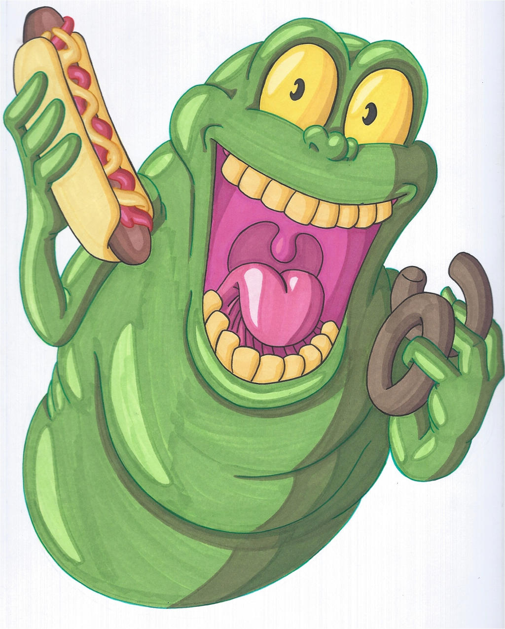Slimer Graphics Slimer by RobertMacQuarrie1 on DeviantArt