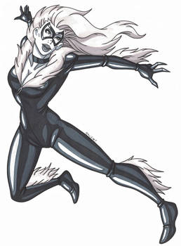 Black Cat-Greyscale