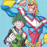 My Hero Academia- Deku and All Might