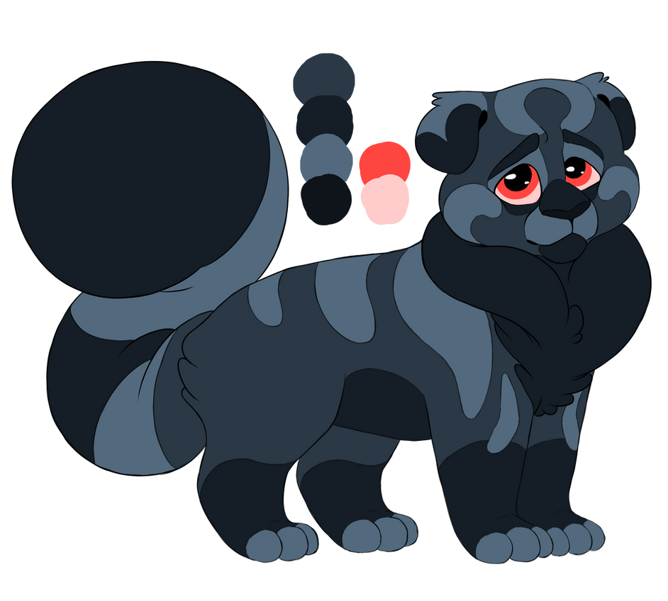 Shadow Wuapoo ShadowPaw Design by ScarletGlow on DeviantArt