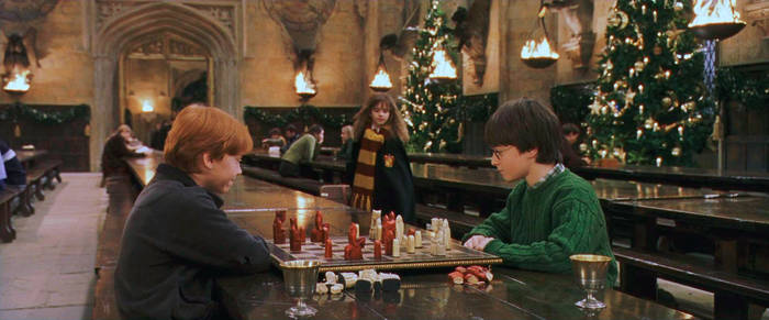 Ron, Harry and Hermione