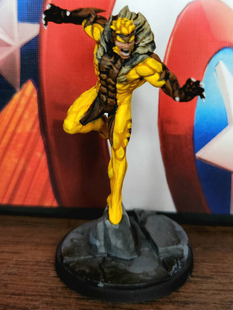 Mcp Sabertooth Sabertooth -Marvel Crisis Protocol by TadaChan on DeviantArt