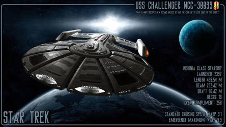 Starfleet Starship Specs USS Challenger Wallpaper
