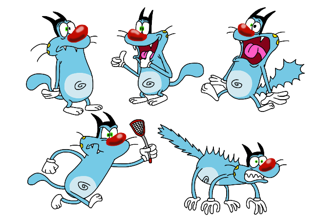 Grumpy Ogs Various Oggys by RM007returns on DeviantArt
