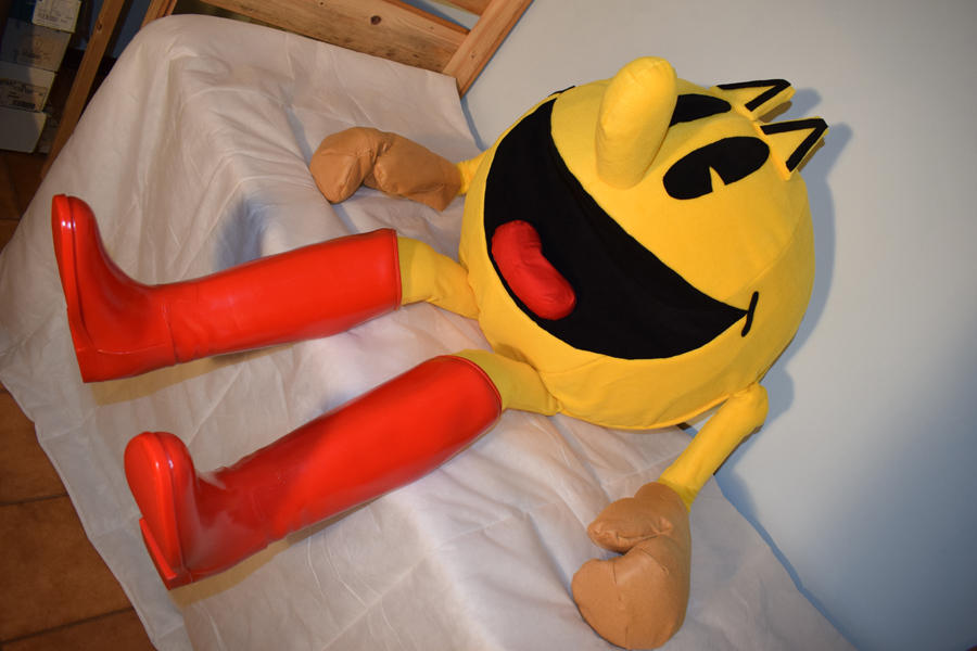 Puppet Pacman Pac-Man 80s life size puppet by DollArchitect on DeviantArt