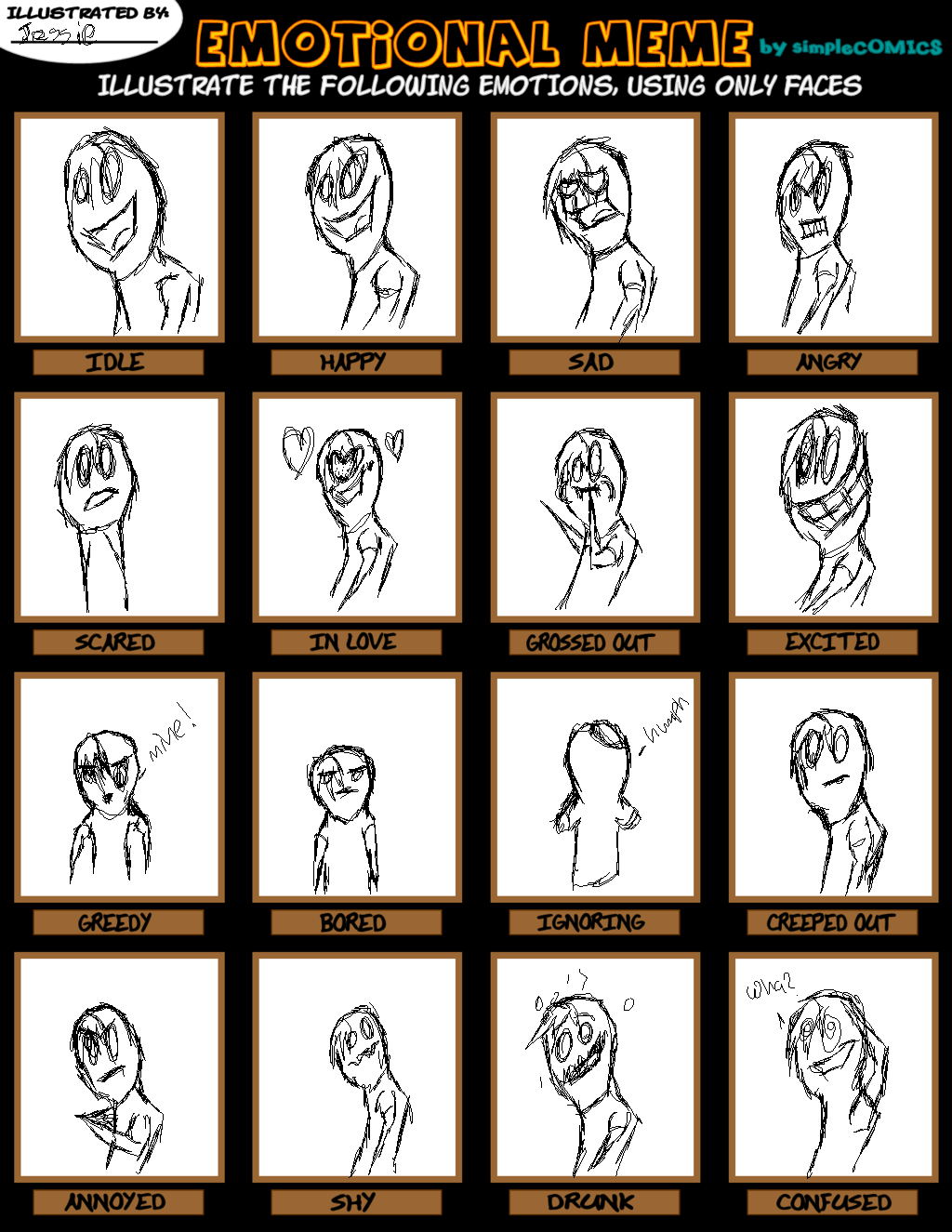 Look at all the Emotional Memes by simpleCOMICS on DeviantArt