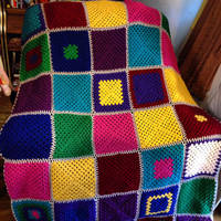 Granny Square Afghan