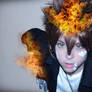 Tsuna's flame!