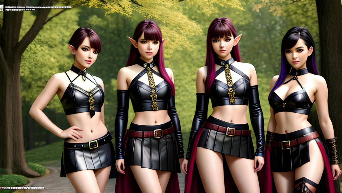 Elven Group Test By Acorian On DeviantArt elven-group-test-by-acorian-on-deviantart