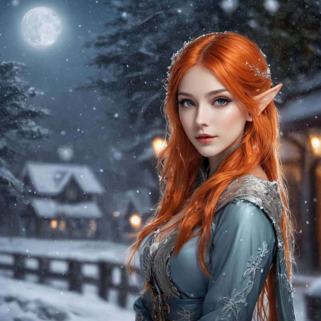Winter Elf 07 by Acorian on DeviantArt