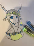 3 gel pen challenge? by FionnaBun