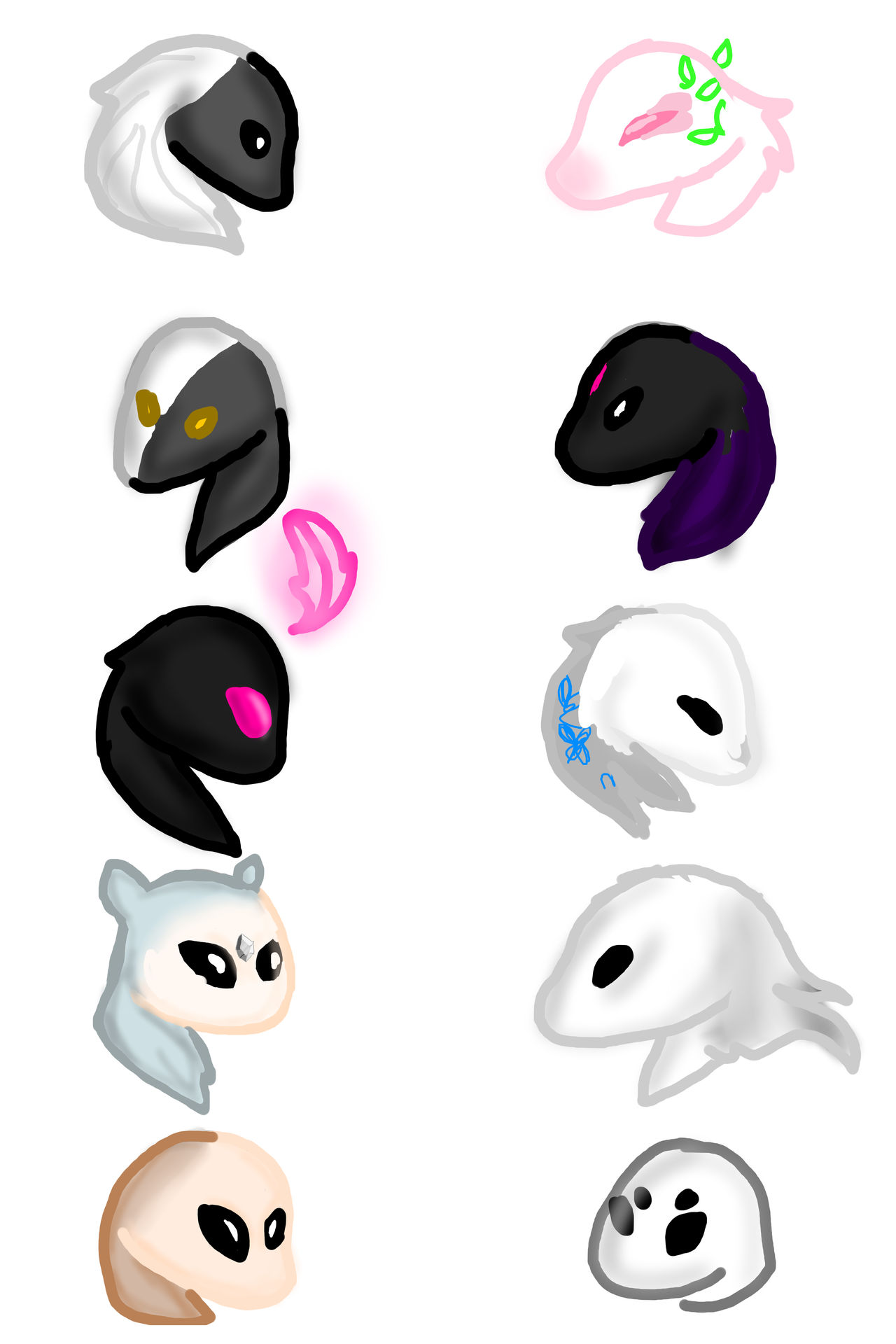 Requesks batch 1 by FionnaBun