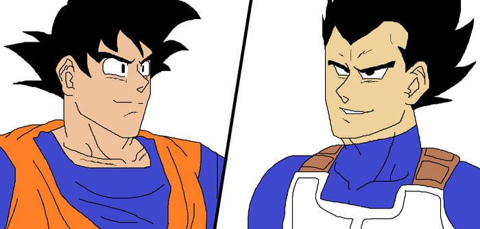 Goku and Vegeta