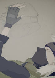 Kakashi unfinished by samuraiturkey