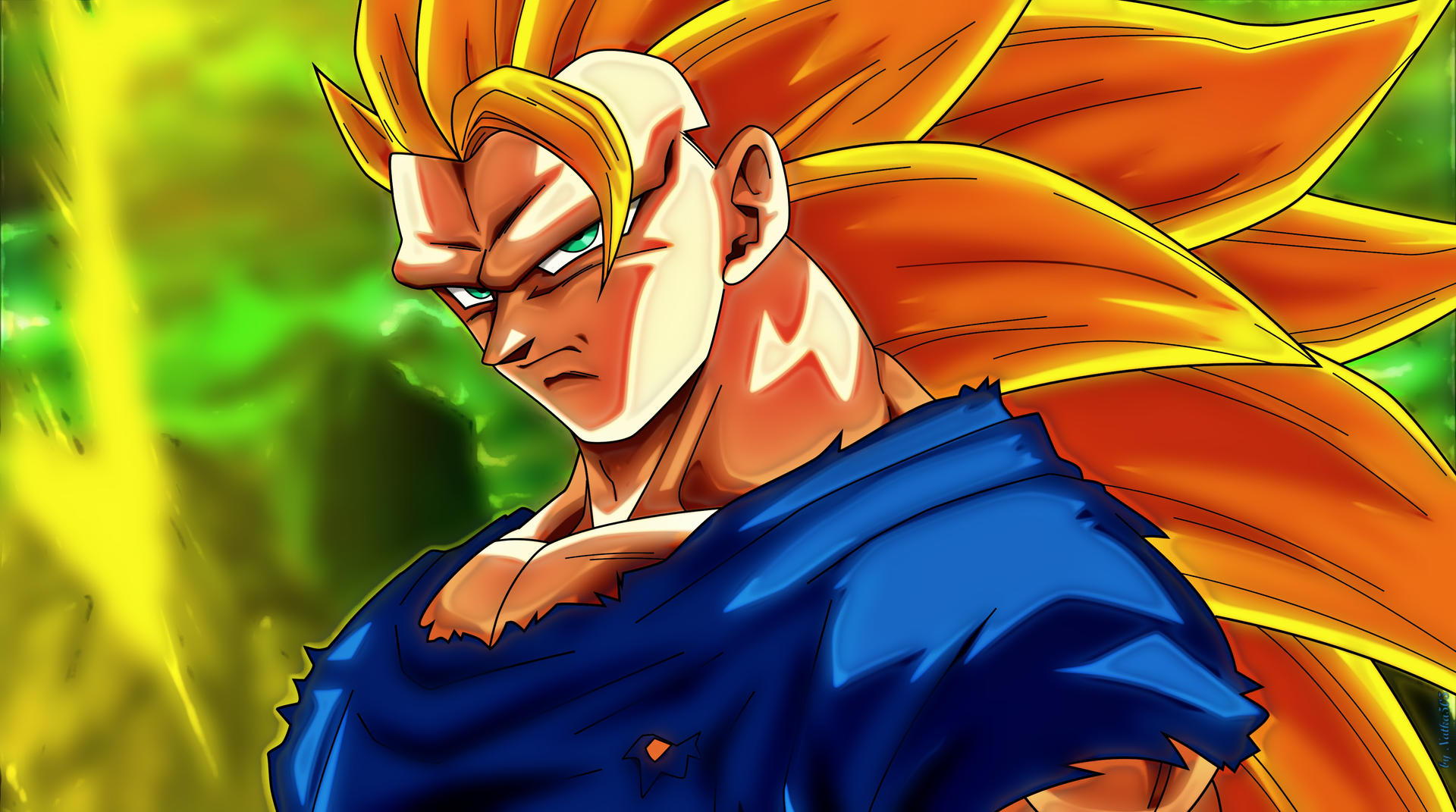 SSJ5 Blue God Goku by LordAries06 on DeviantArt