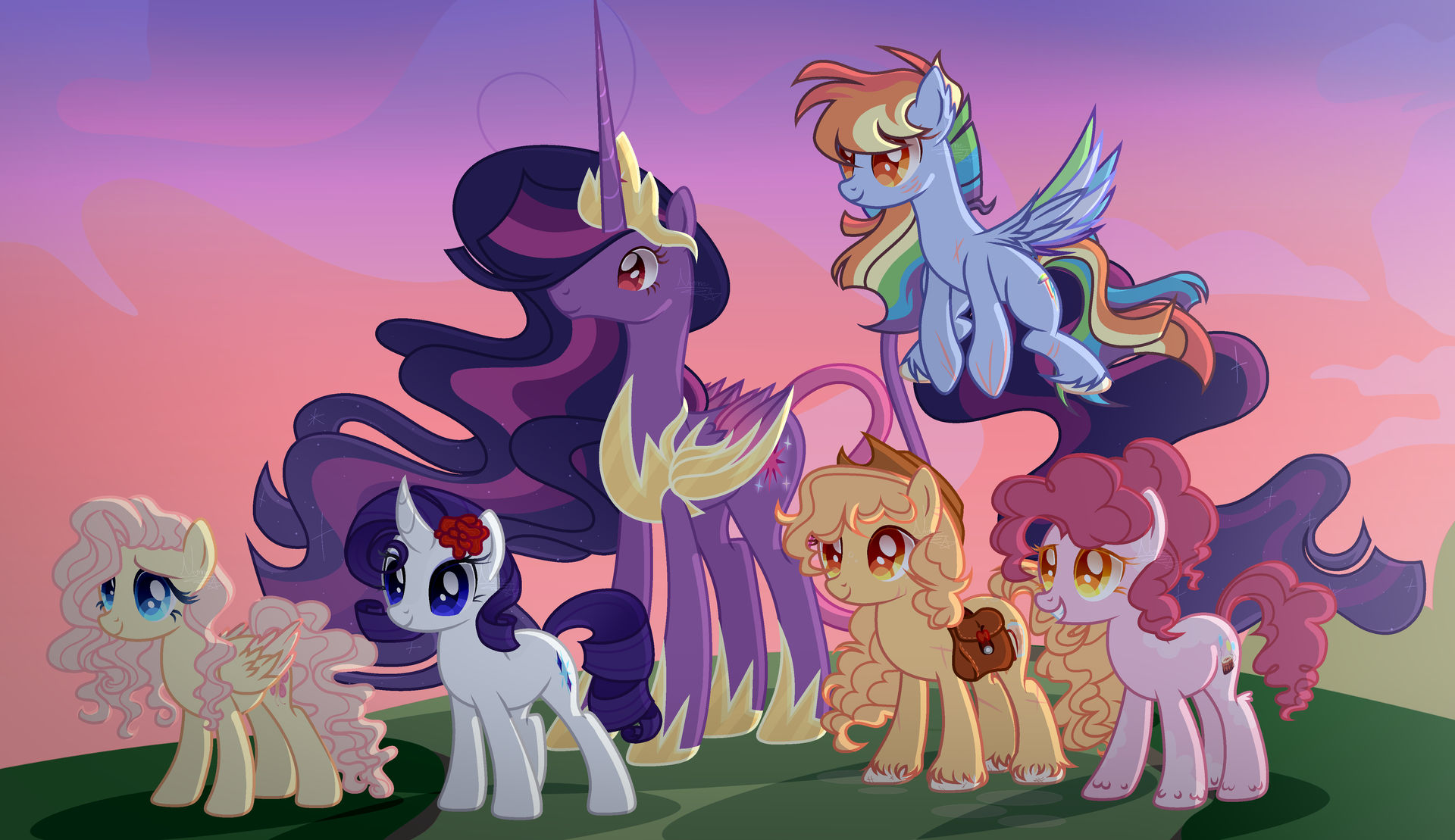 Mlp Getting Old The Older Generation | (MLP Next Gen) by NonneGirl on DeviantArt