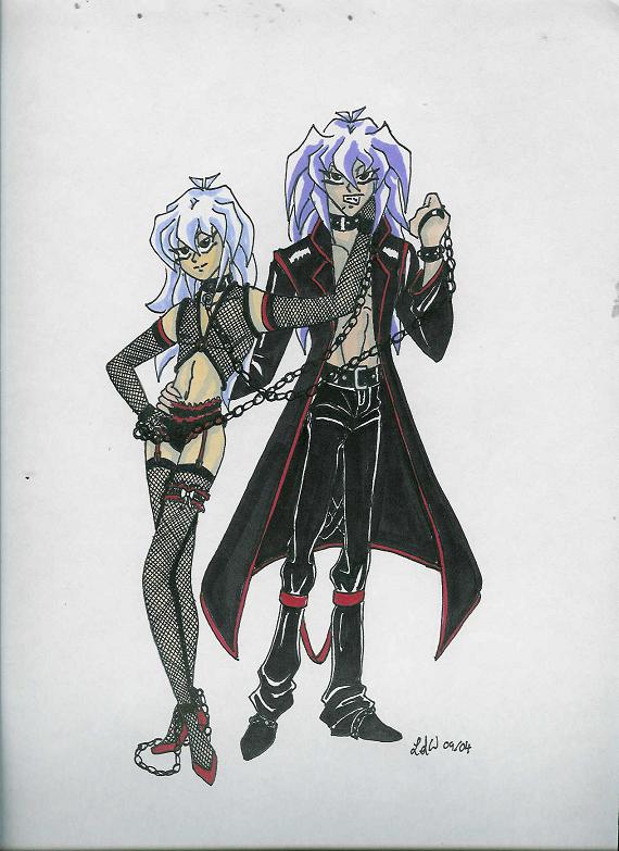 BDSM Ryou and Bakura