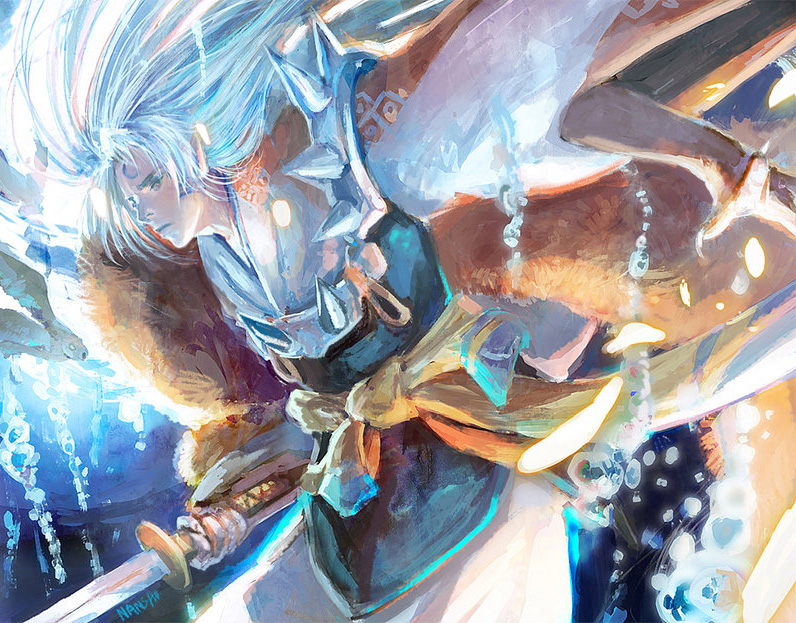 Sesshomaru -Blue light-