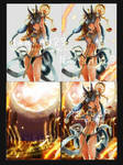 ::type of PSD file:: Anubis card ga by nanshu29
